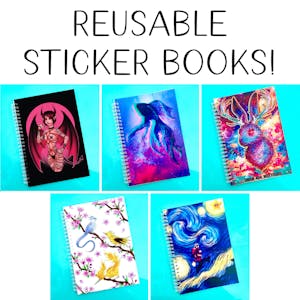 Reusable Sticker Book!