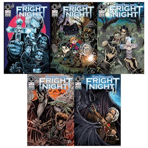 FRIGHT NIGHT "UNDEAD BY DAWN" #1-5 HASSON VARIANT COVERS SET