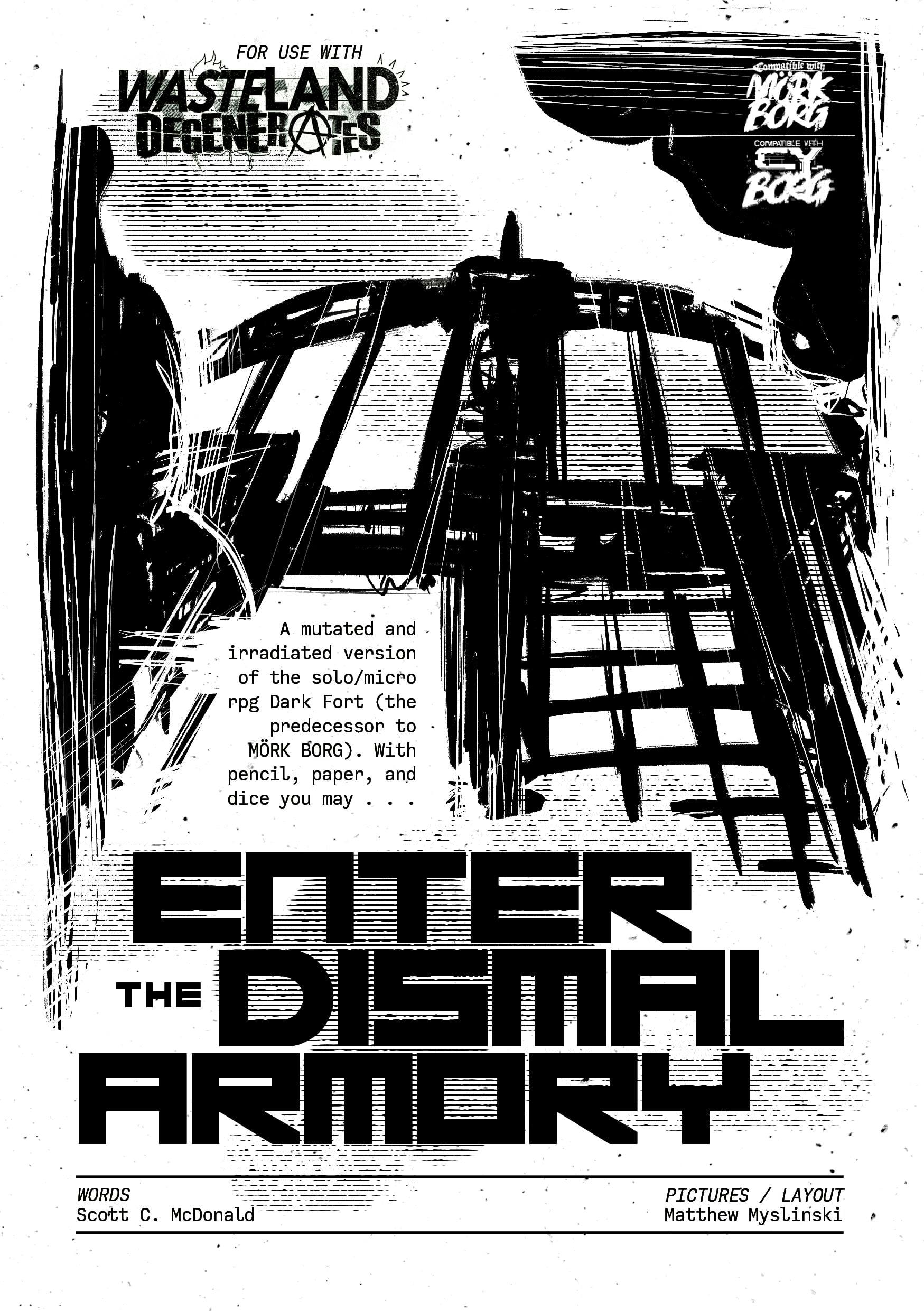 Enter the Dismal Armory, physical version