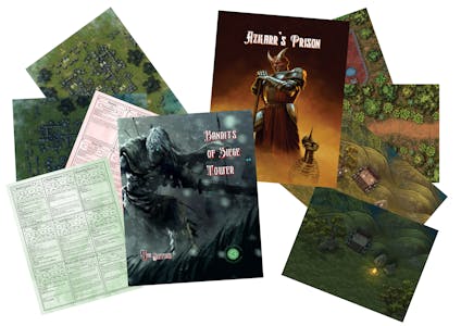 Bandits of Siege Tower/ Azkarr's Prison PDF and Deluxe Digital Content