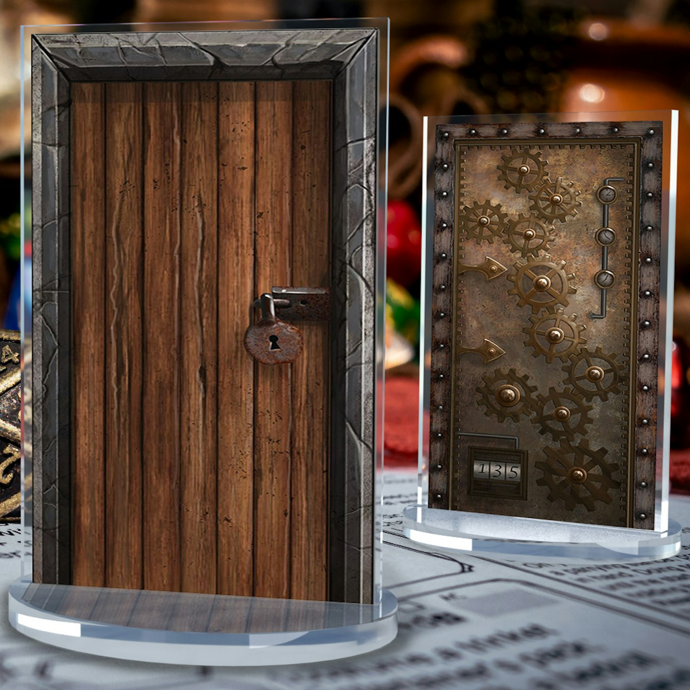 Loke Battlemats 5E: Big Box Of Dungeon Doors - Hard Knox Games