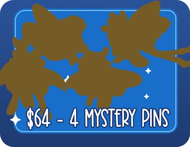 4 Mystery Pins