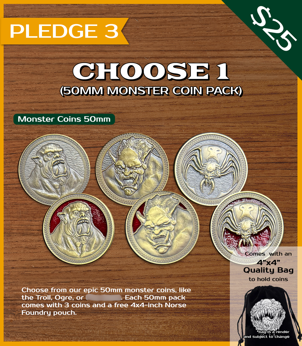 Monster & Treasure Chest Coins - BackerKit