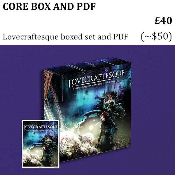 Core box and PDF £40