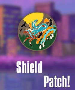 The Indiginerds Shield Patch
