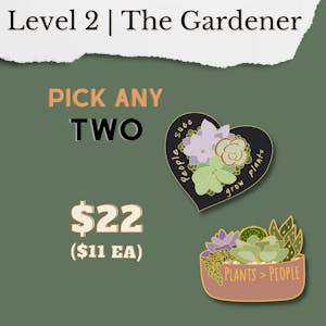 The Gardener | 2 Pins