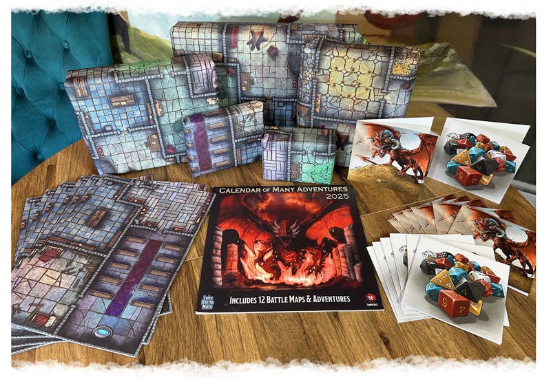 Dungeons And Dragons Calendar 2025