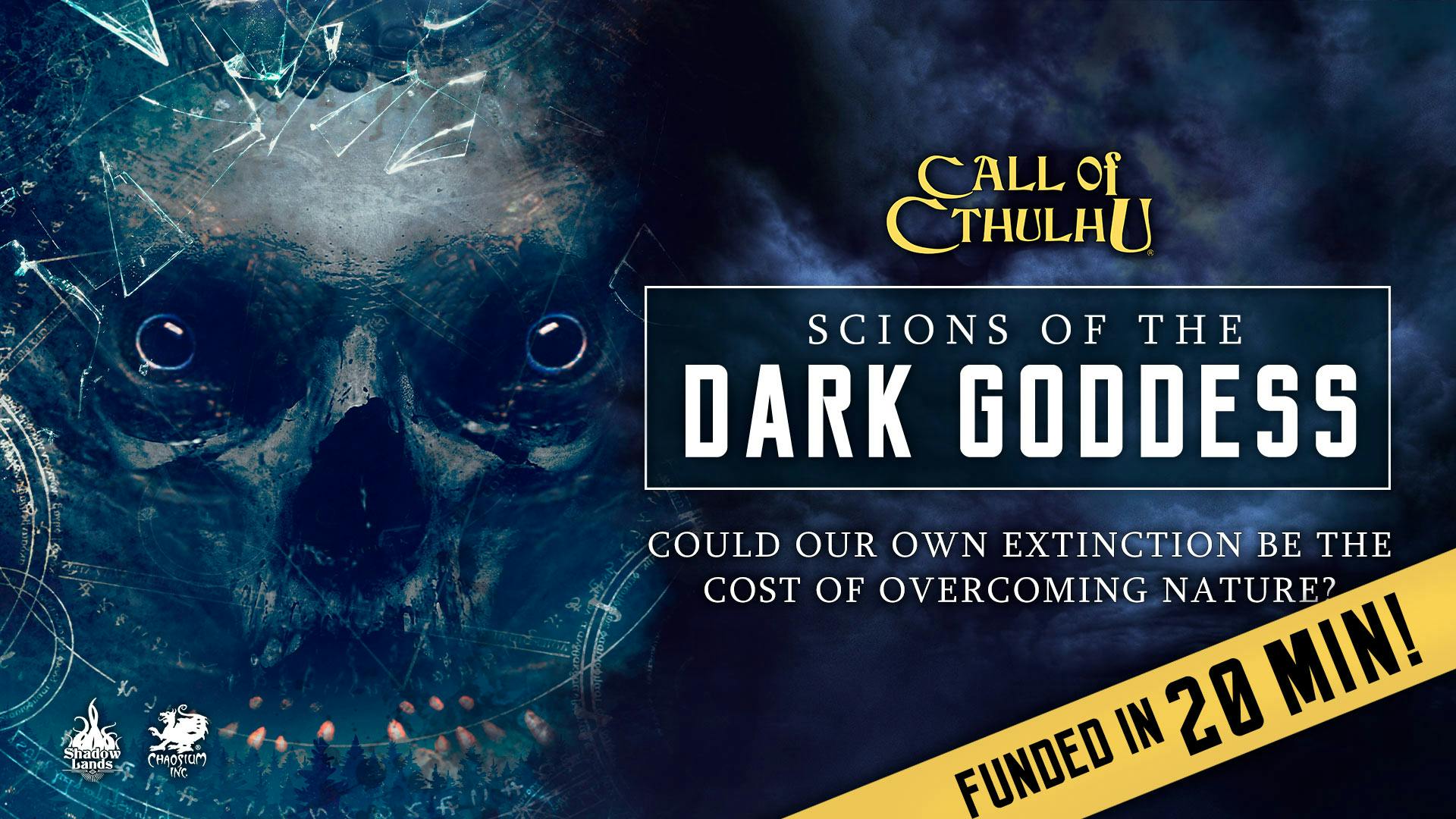 Scions of the Dark Goddess - A new modern era Call of Cthulhu campaign -  BackerKit