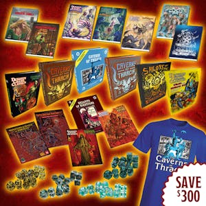 (Save $300) ALL IN FOR ALL OF IT! All 5E+DCC Books + Merch! (Print+PDF)