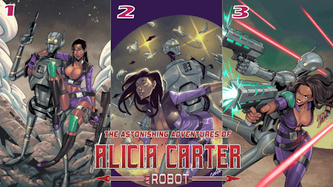 Alicia Carter & Robot #1-3