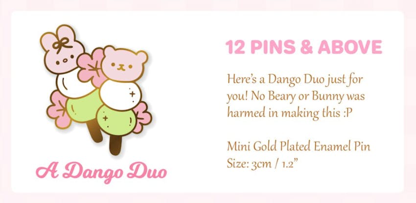 FREE Dango Duo Mini Pin