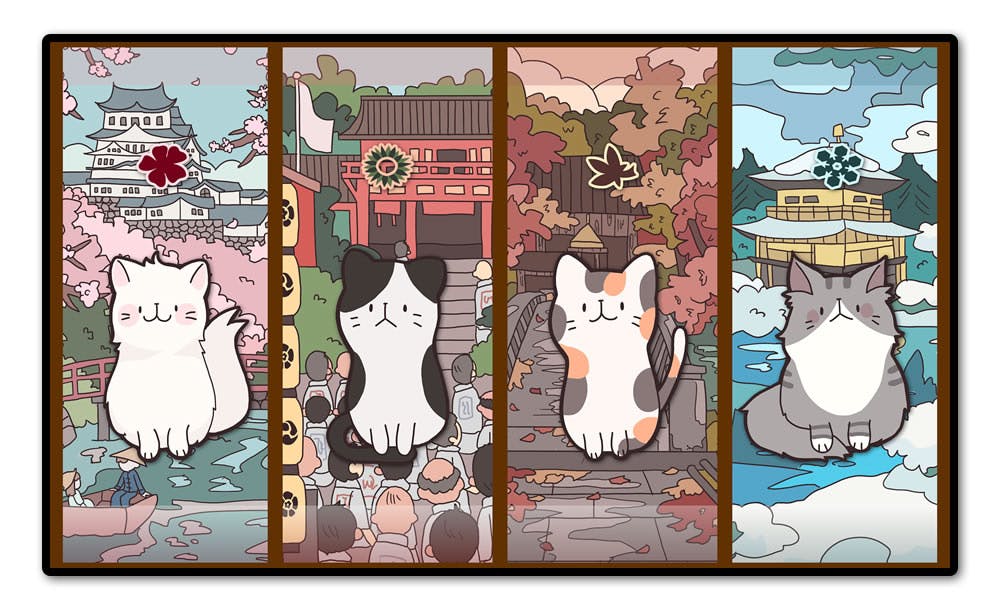 Cat Sudoku Four Season Playmat x 1