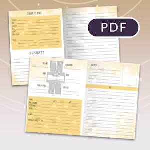 Digital Fatum Character Notebook