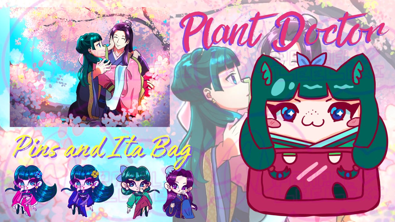 Plant Doctor Pins and Bags