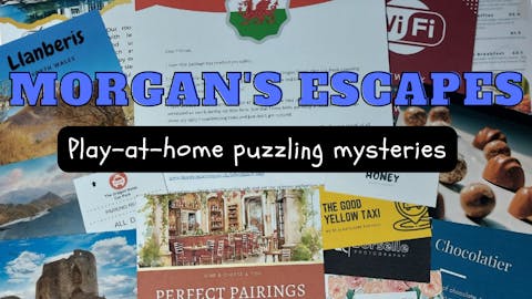 Morgan's Escapes - Play-at-home puzzling mysteries.