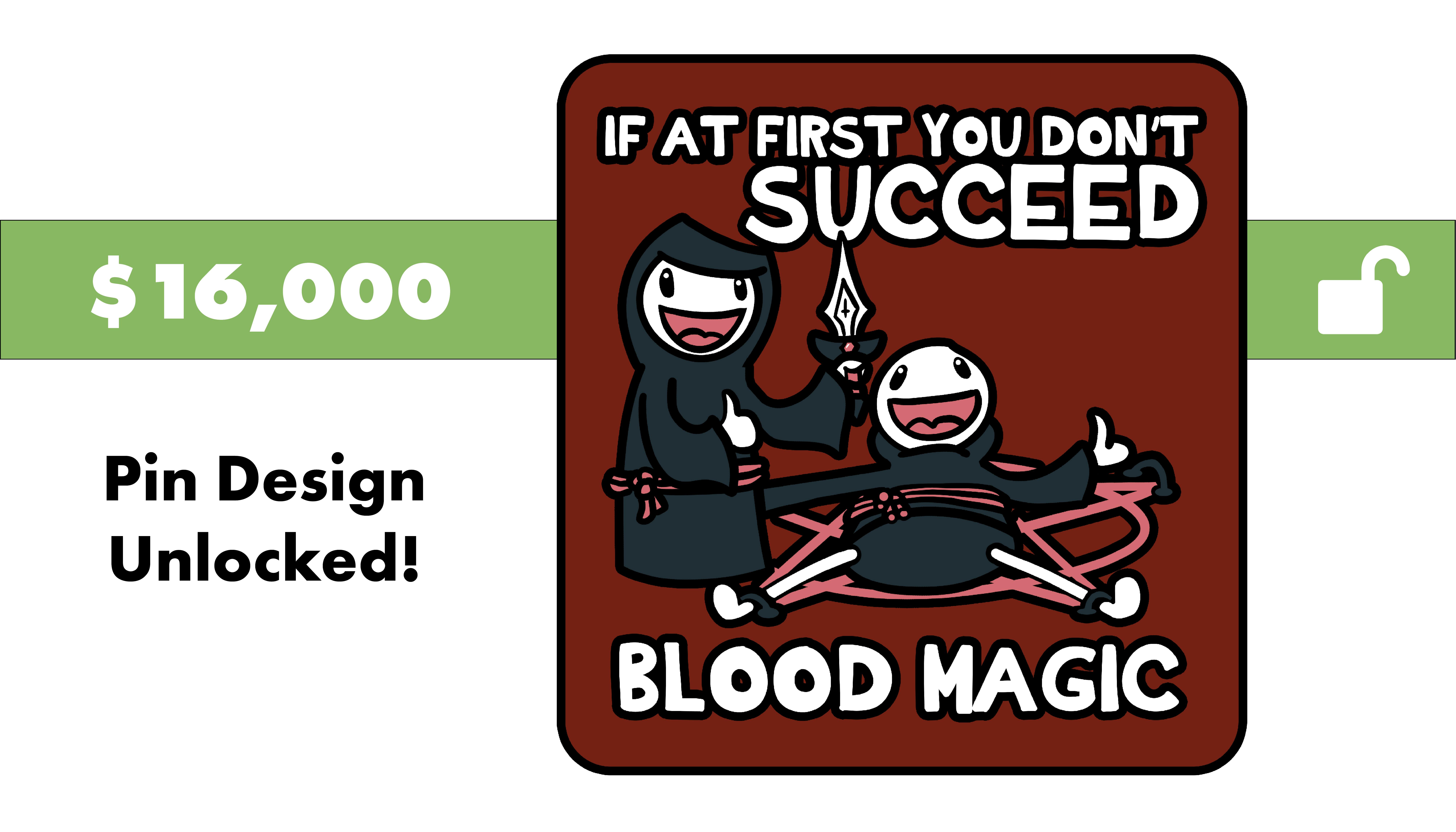 Unlock Blood Magic Pin