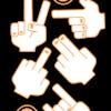 "Gestures" Sticker Sheet!