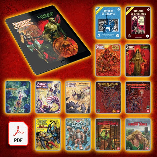 (Save $100!) ALL IN for ALL books, DCC+5E (PDF-only)