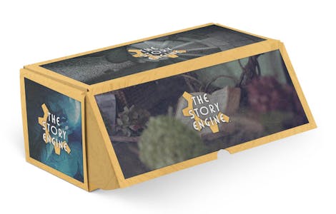 Folding Storage Box: Book (Story) Design