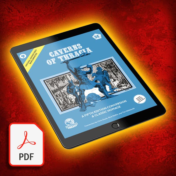 (Save 10%!) Caverns of Thracia 5E (PDF-only)