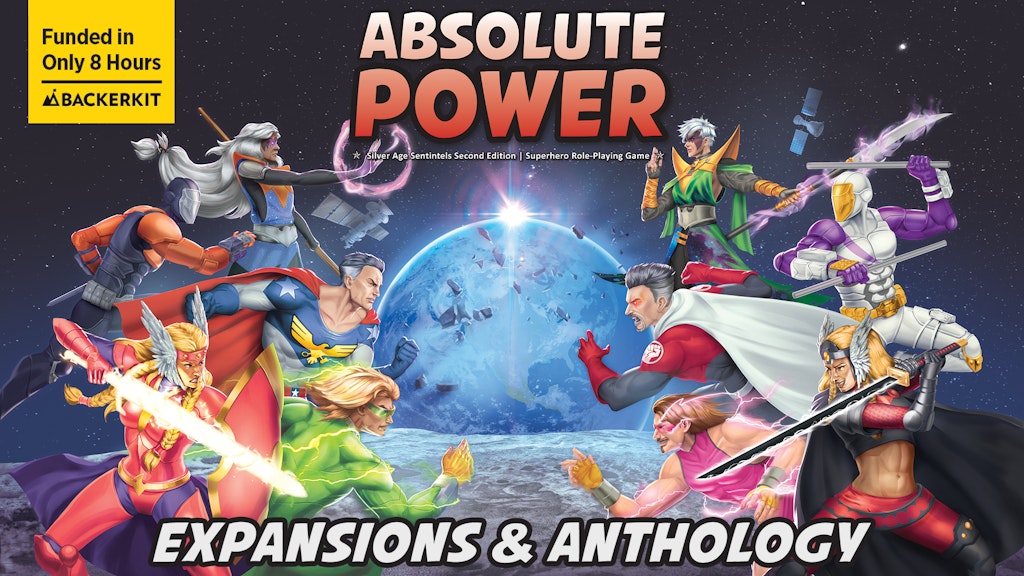 Absolute Power Superhero RPG: Seasons One and Two + Anthology