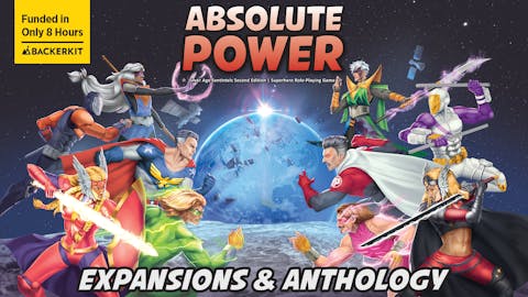 Absolute Power Superhero RPG: Seasons One and Two + Anthology