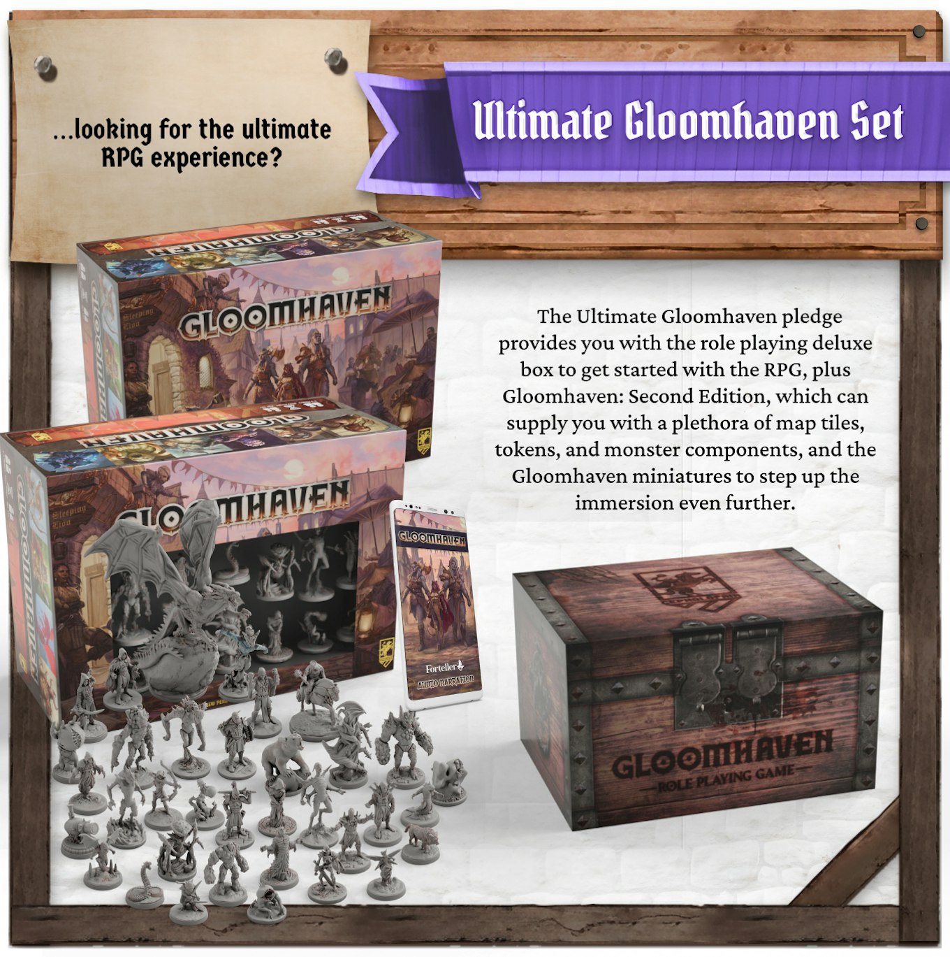  Cephalofair Games: Gloomhaven, Award-Winning Strategy Board  Game, For 1 to 4 Players, 60 to 120 Minute Play Time, For Ages 14 and up :  Toys & Games