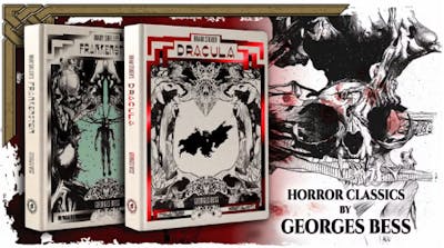 Horror Classics by Georges Bess: DRACULA and FRANKENSTEIN