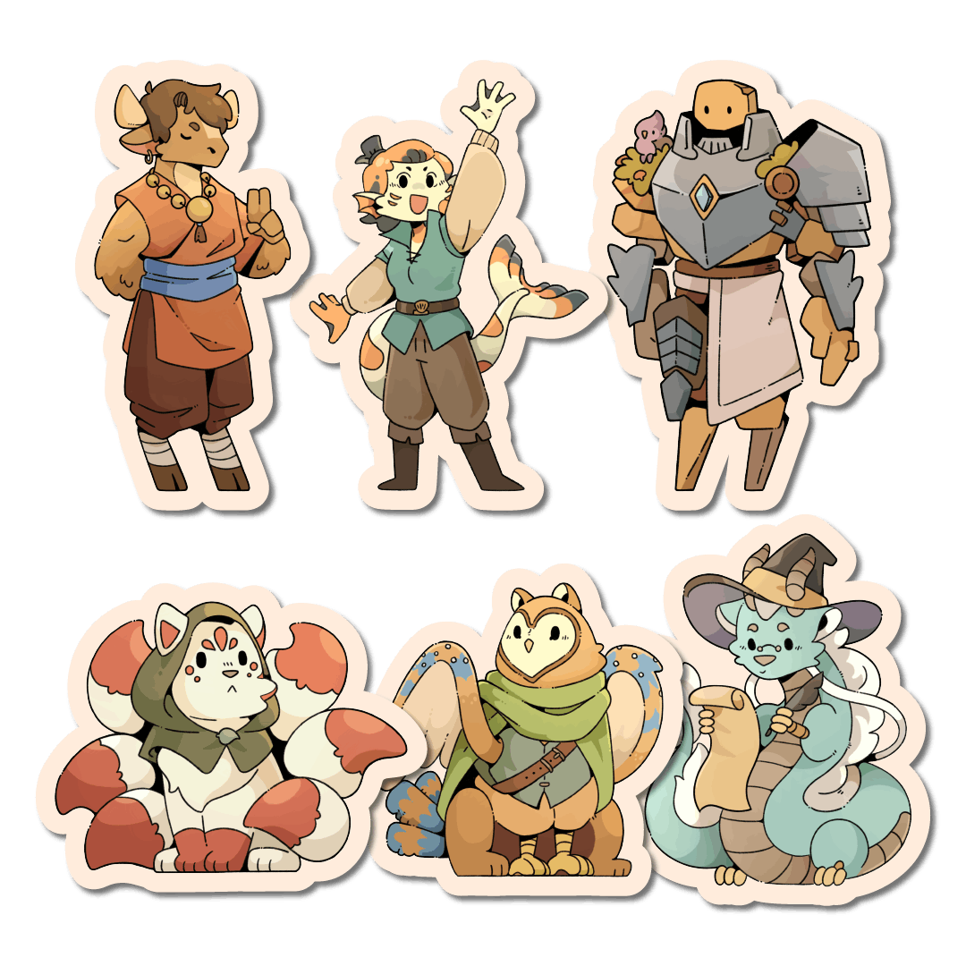 ITEM SET - Stickers