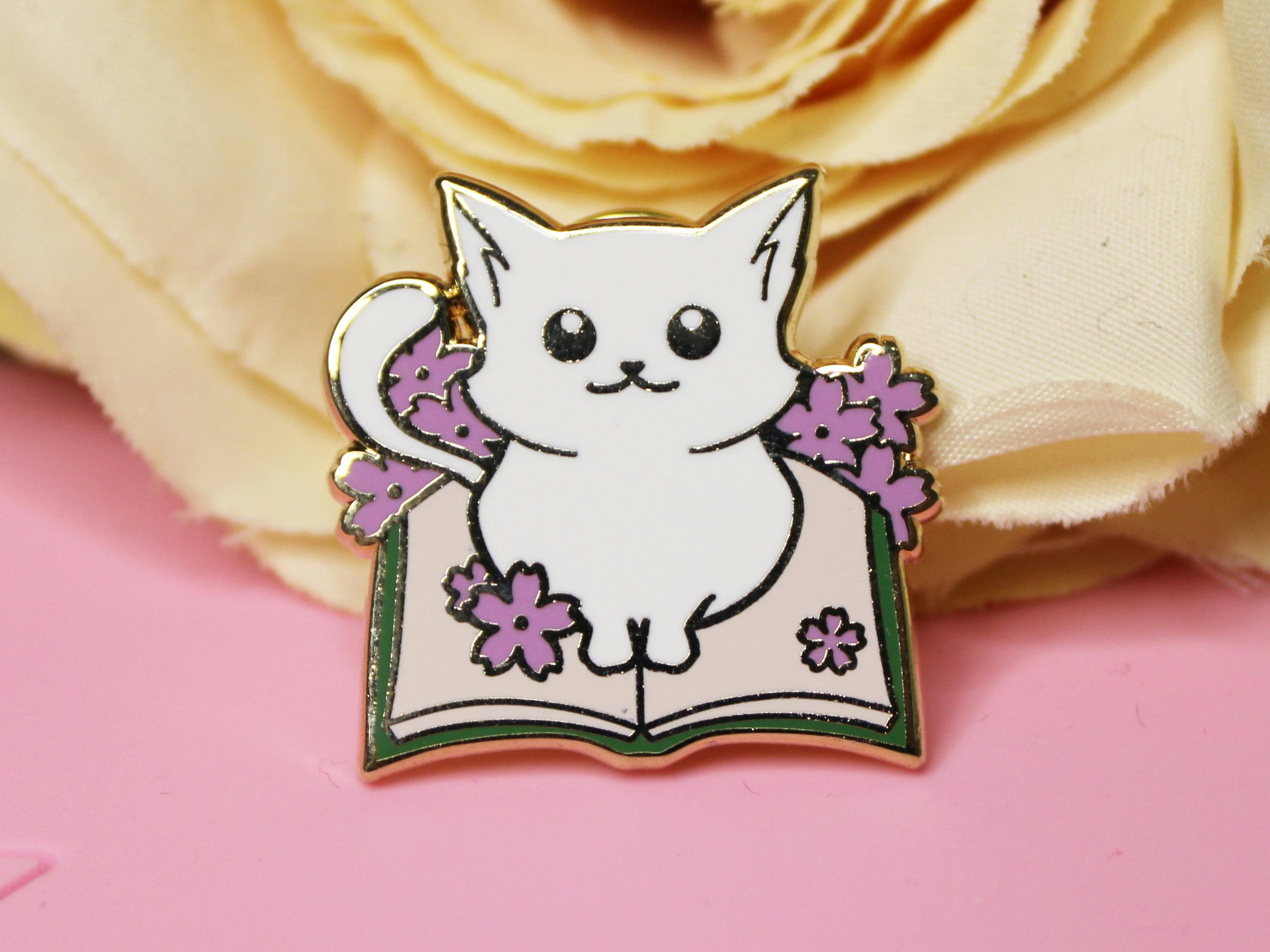 1x Cats x Literature Mini Pin