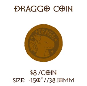 Draggo Coin - Enamel Pin