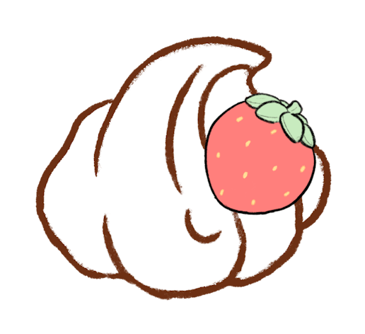 Puffy Cream mini plush