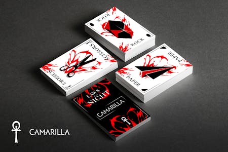 Metal RPS Cards - Camarilla