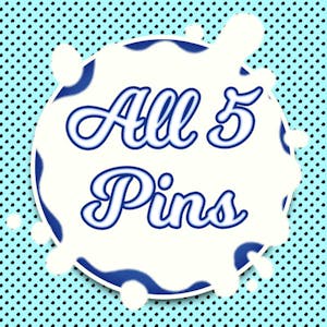 All 5 Pins - Save $10!