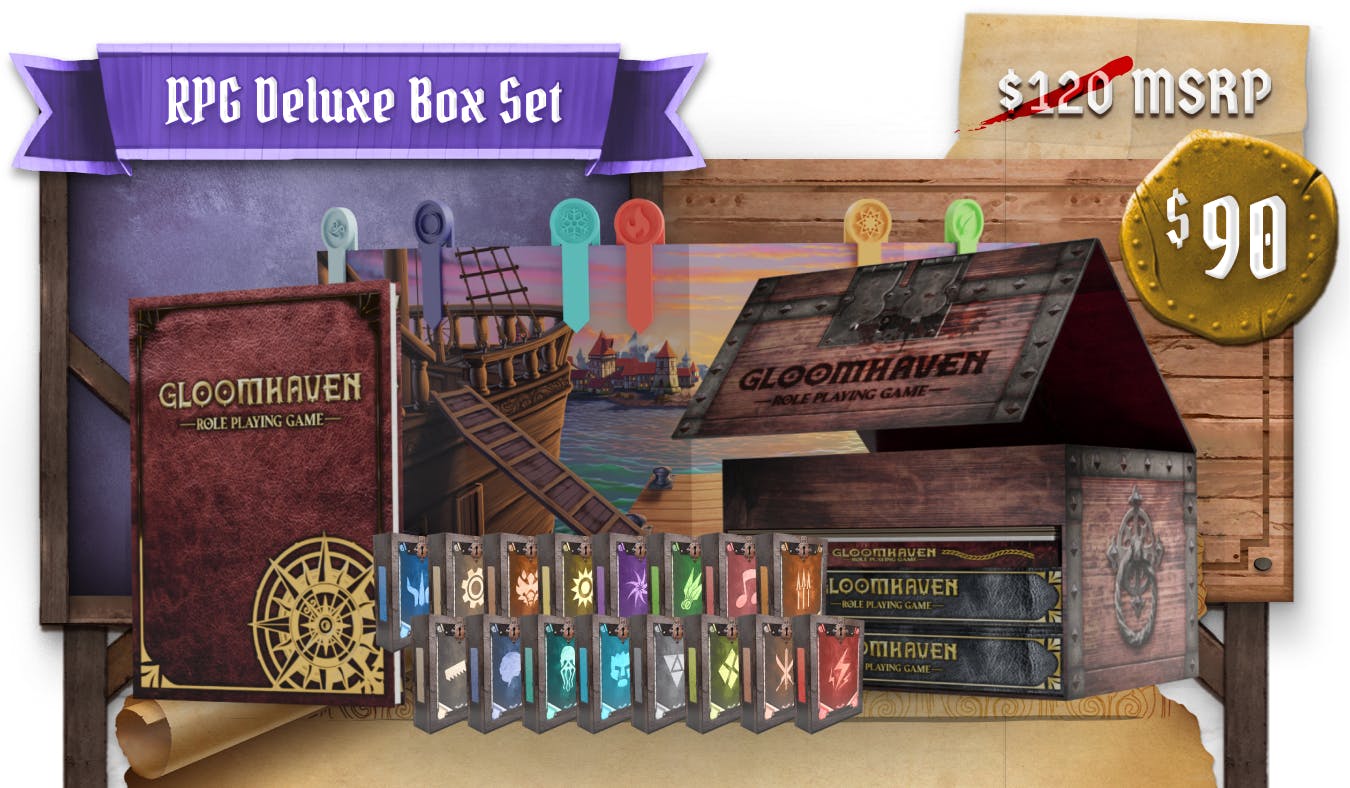 Gloomhaven: The Roleplaying Game - BackerKit Campaign Launching June 2 -  Cephalofair