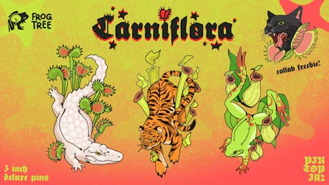 Carniflora: Enamel Pin Collection