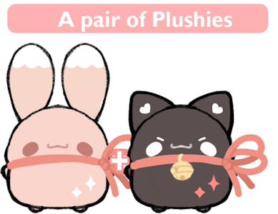 ❤A Pair of Plushies❤
