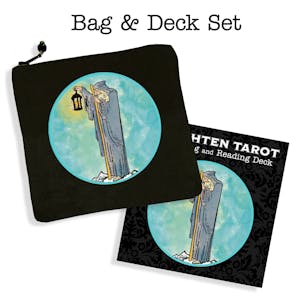 Enlighten Tarot Deck and Tarot Bag Set