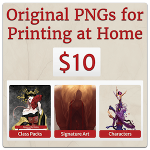 Original PNGs for Printing at Home