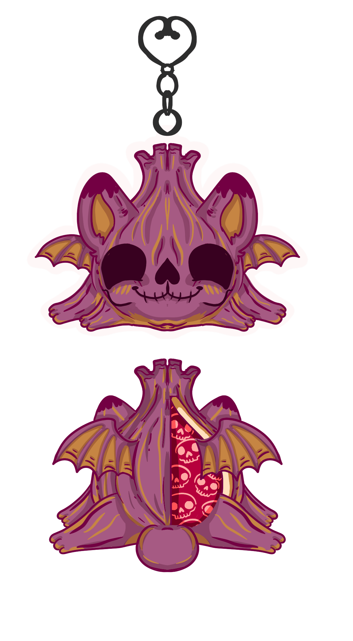 Single-Sided custom keychain of whatever you'd like