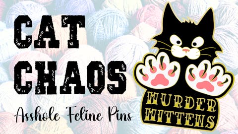 Cat Chaos: Feline Pin Series