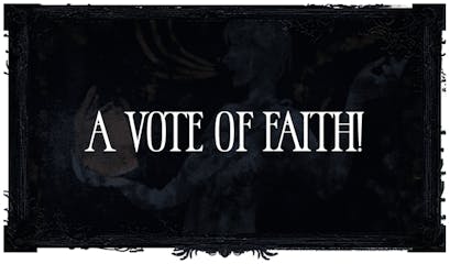A Vote of Faith!