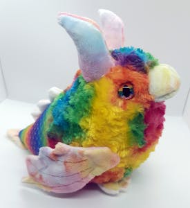 Rainbow Cockatrice Chick Plush