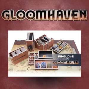 Gloomhaven (2nd Edition): FoldedSpace Organizer