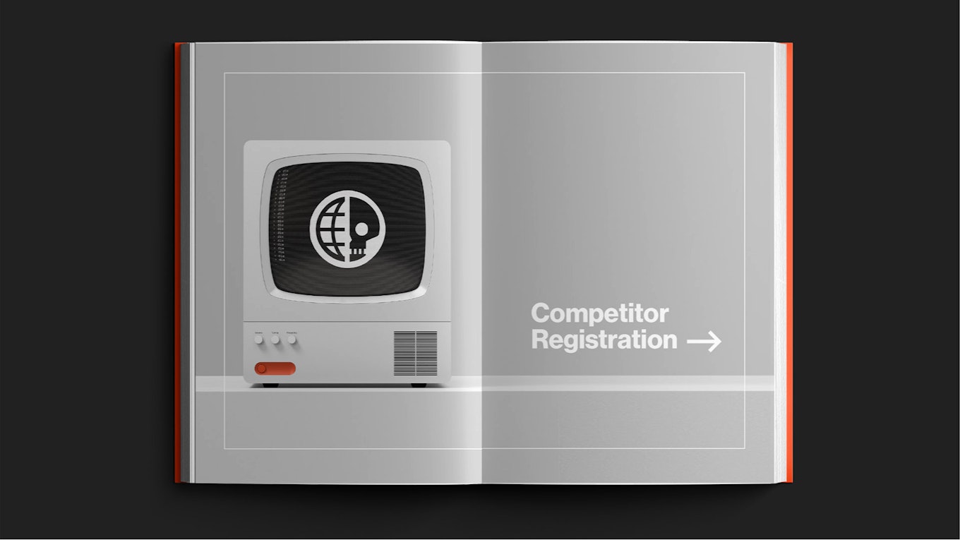 image of book contents: Competitor Registration