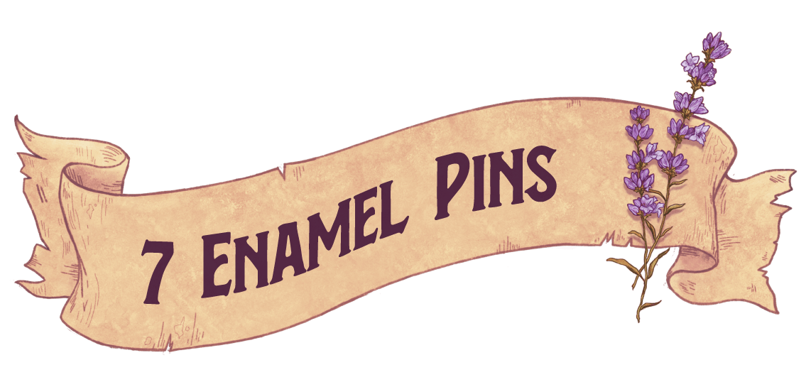 🌈 Seven Enamel Pins 🏳️‍🌈