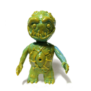 Nightmare-Chan - Aqua/Yellow marble toy