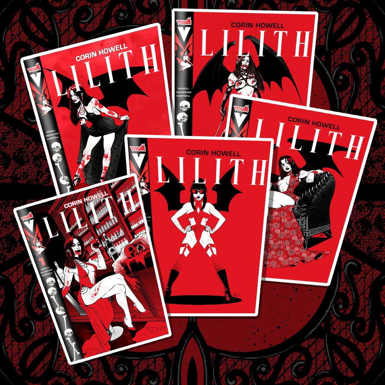 Lilith – Issues #1-#5 physical mail subscription