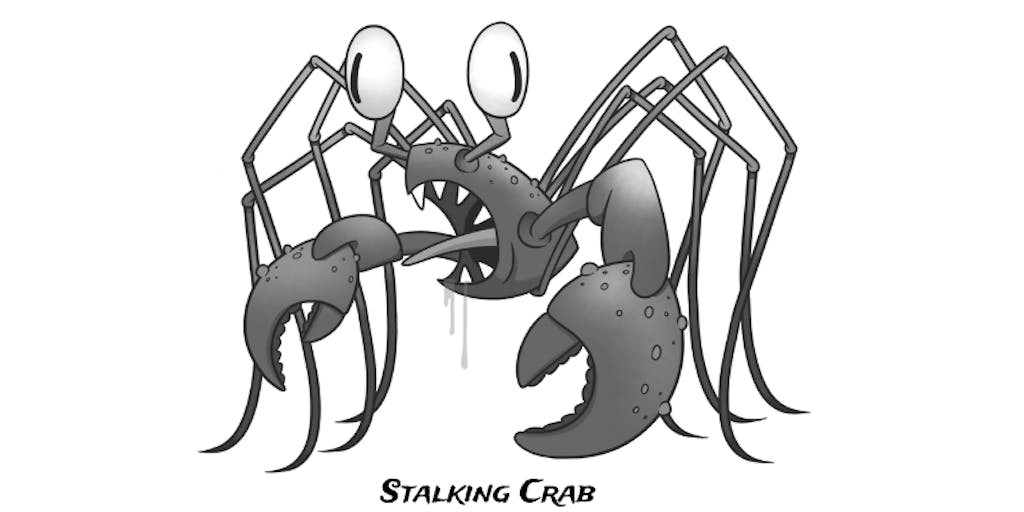 This is a picture of the Stalking Crab