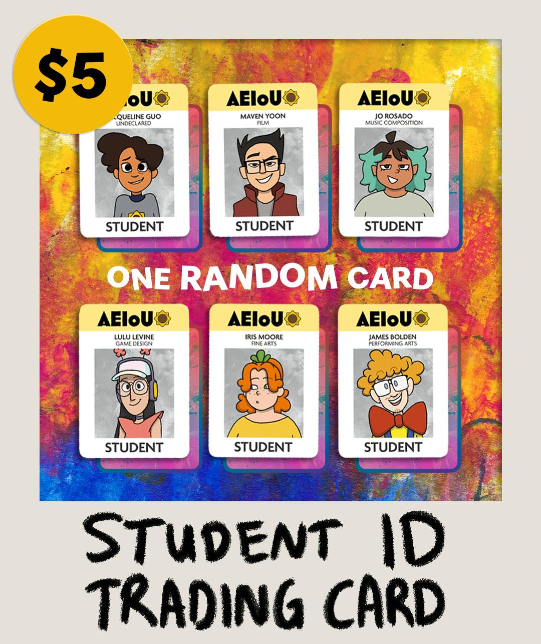 Student ID Trading Card